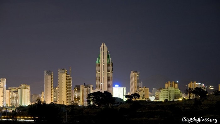 Benidorm Skyline, Spain