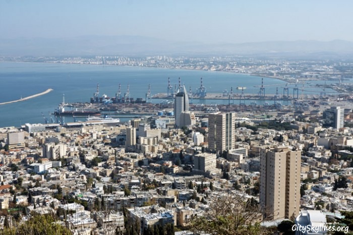 City plan Haifa Israel