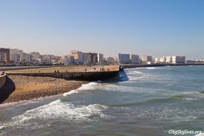 Casablanca Beach, Morocco