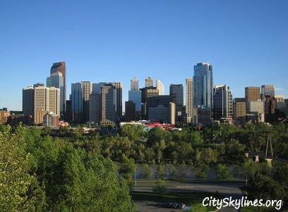 Calgary City Skyline, Canada