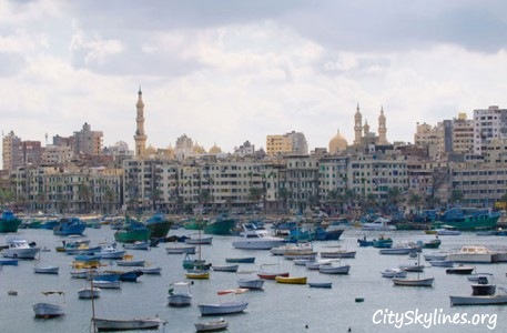 Alexandria City Harbor, Egypt