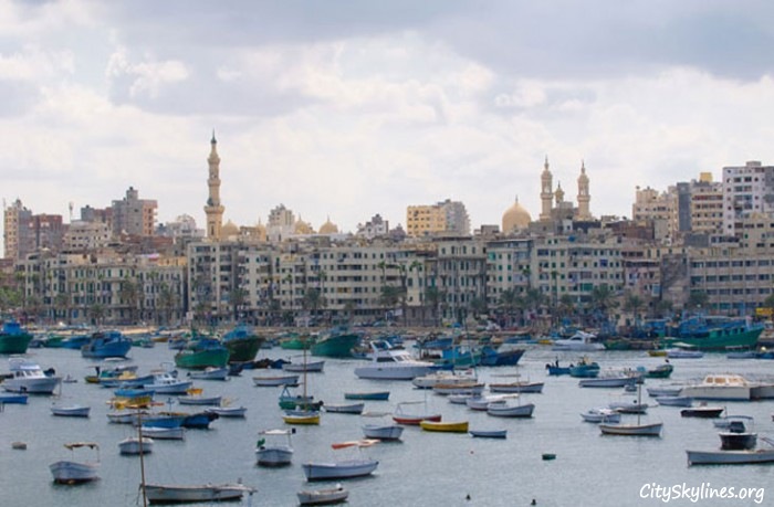 Alexandria City Harbor, Egypt