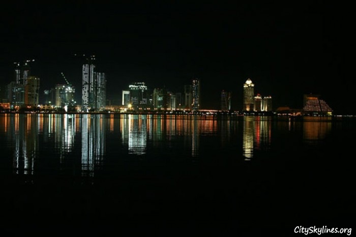 Doha City Skyline, Qatar