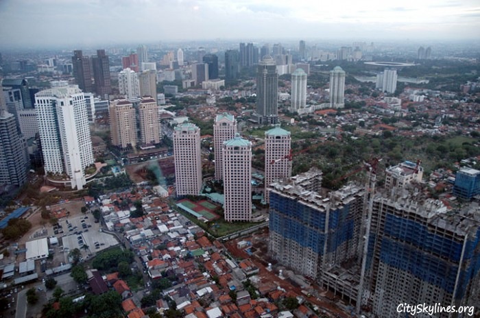 Jakarta City Skyline
