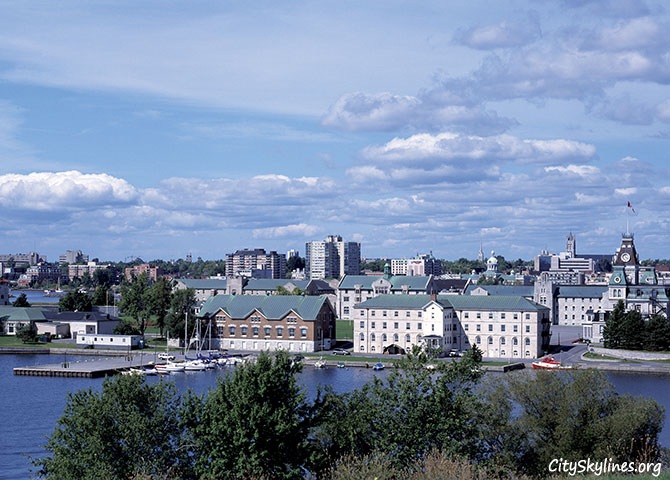 Kingston City Skyline, Ontario Canada