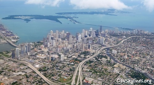 City of Miami Skyline, Florida