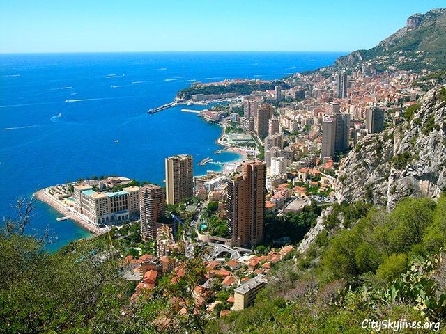 Monaco Skyline