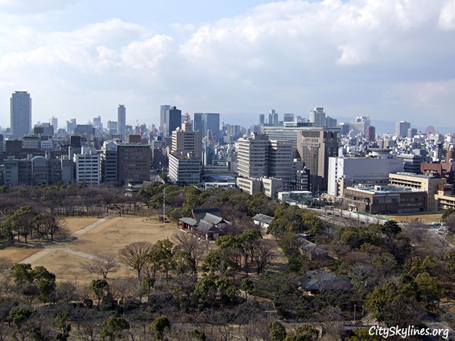 Osaka City Skyline, Japan