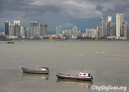 Panama City Skyline, Storm front