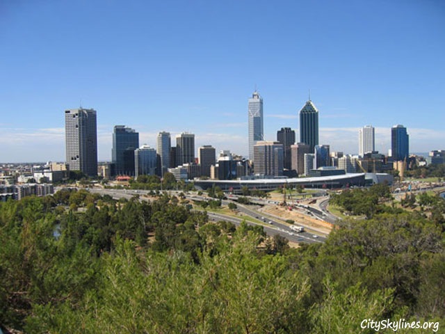 Perth City Skyline, Western Australia