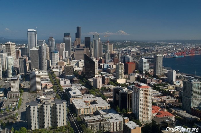 Seattle City Skyline, Washington