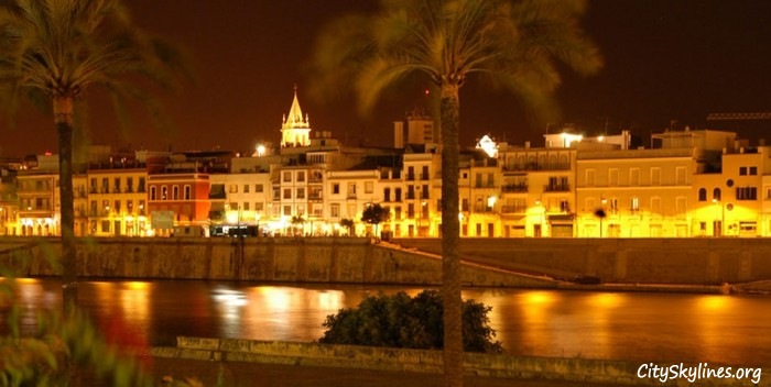 Seville City Skyline, Spain
