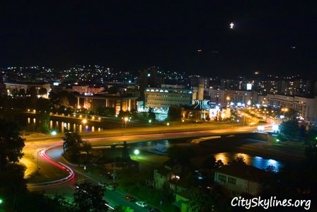 Skopje City Skyline, Macedonia