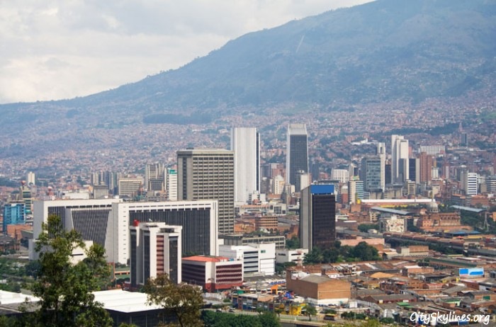 Medellín City Skyline, Colombia