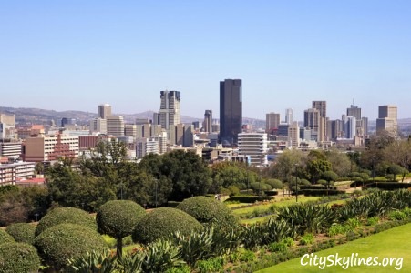 Pretoria, South Africa - Mountain Backdrop