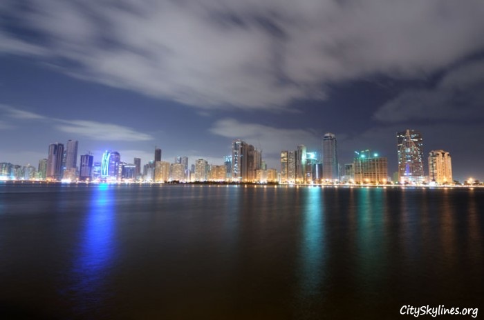 City of Sharjah at Night