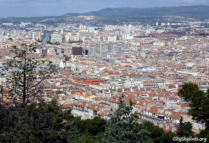 Marseille City, France - Mountain Overlook