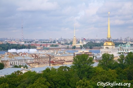 Saint Petersburg, Russia - Building Top View