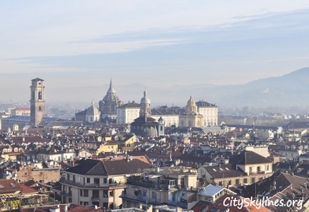 Turin, Italy City Skyline