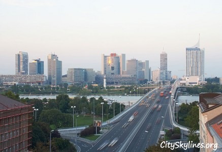 Vienna City Skyline, Downtown View