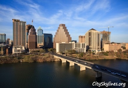 Austin City Skyline, TX