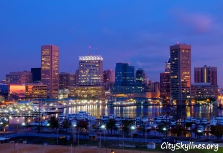 City of Baltimore Skyline, MD
