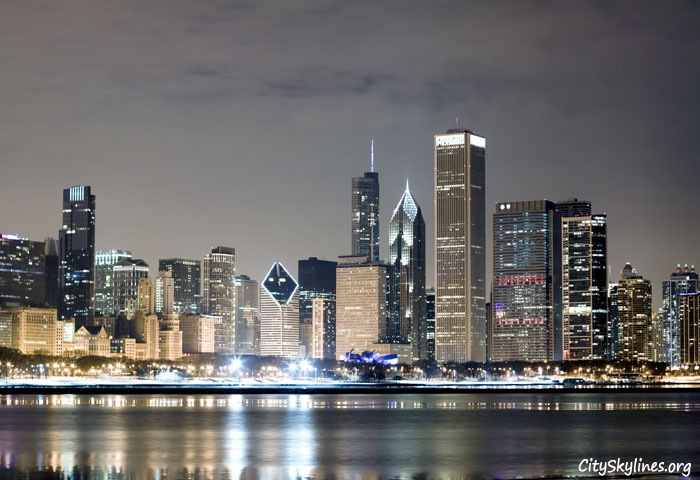 City of Chicago at Night