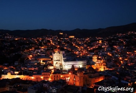 Guanajuato, MX - City Lights