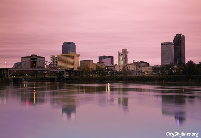 City Skyline of Little Rock, AR