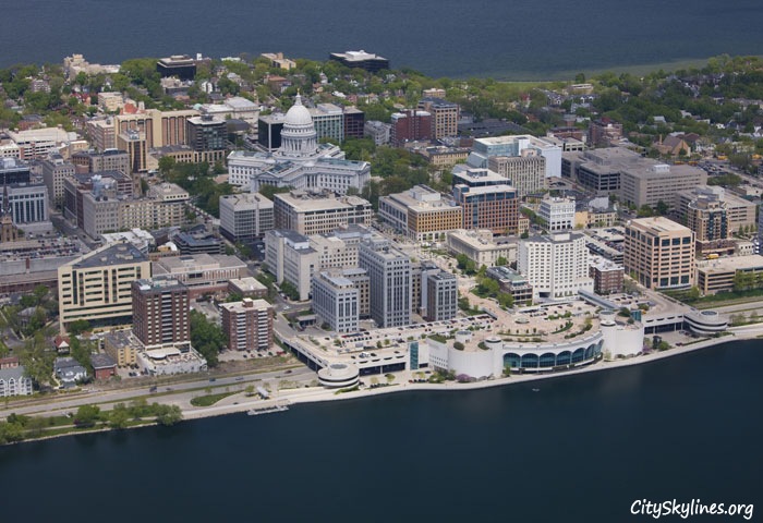 Madison City Skyline, WI
