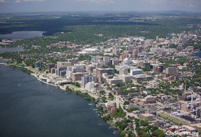 Madison Skyline, Wisconsin