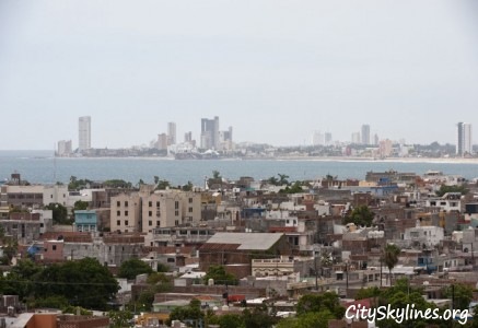 Mazatlán City Skyline - Sinaloa, Mexico