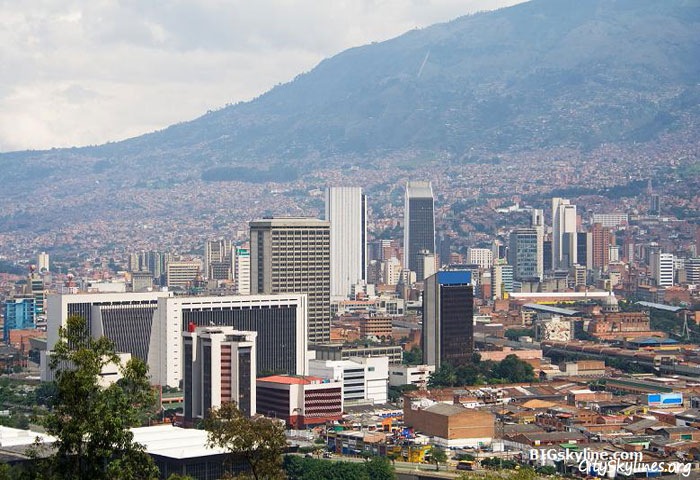 Medellín City Skyline, Colombia