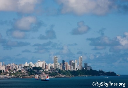 Salvador, Baía de Todos os Santos Bay Skyline