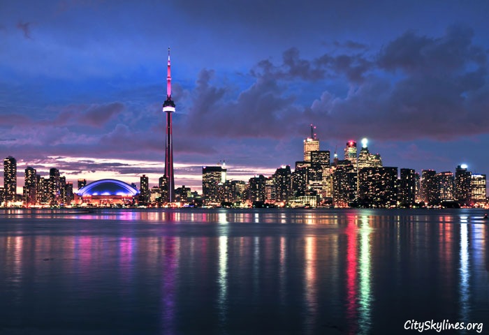 Toronto Skyline at Night