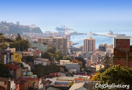 Valparaíso City Skyline, Chile