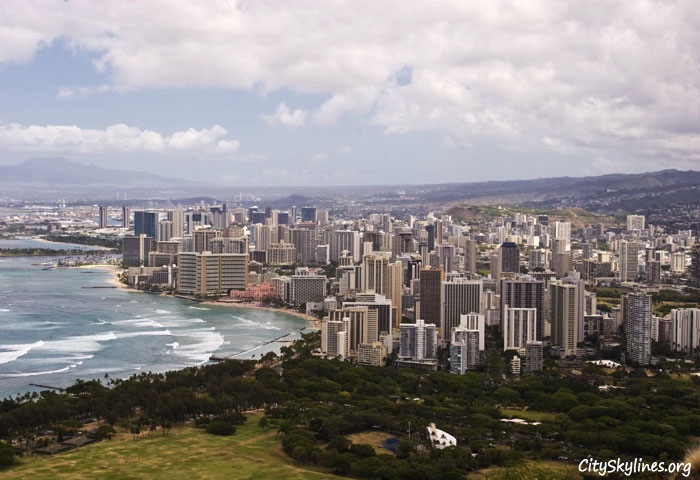 Waikiki Skyline, Honolulu