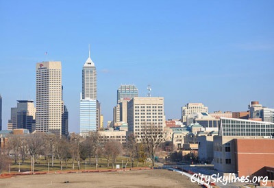Indianapolis - Looking from the west to the east